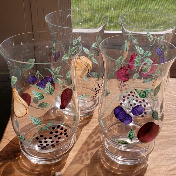Princess House Other - 4 brand new orchard medley glasses Princess House Other - 4 brand new orchard medley glasses